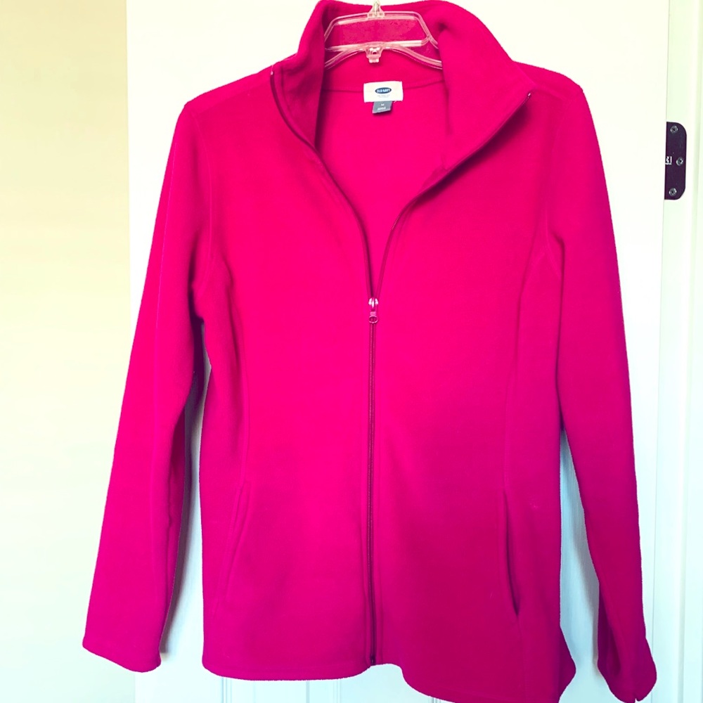 Fleece Jacket Hot Pink